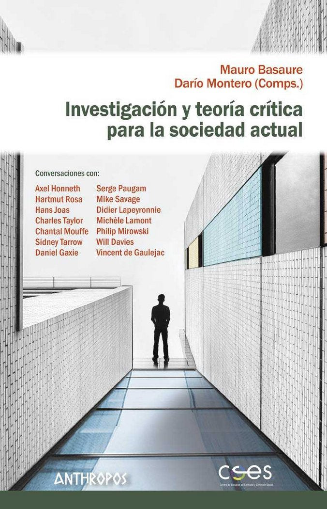 Investigación y teoría crítica para la sociedad actual, de BASAURE | portada del libro