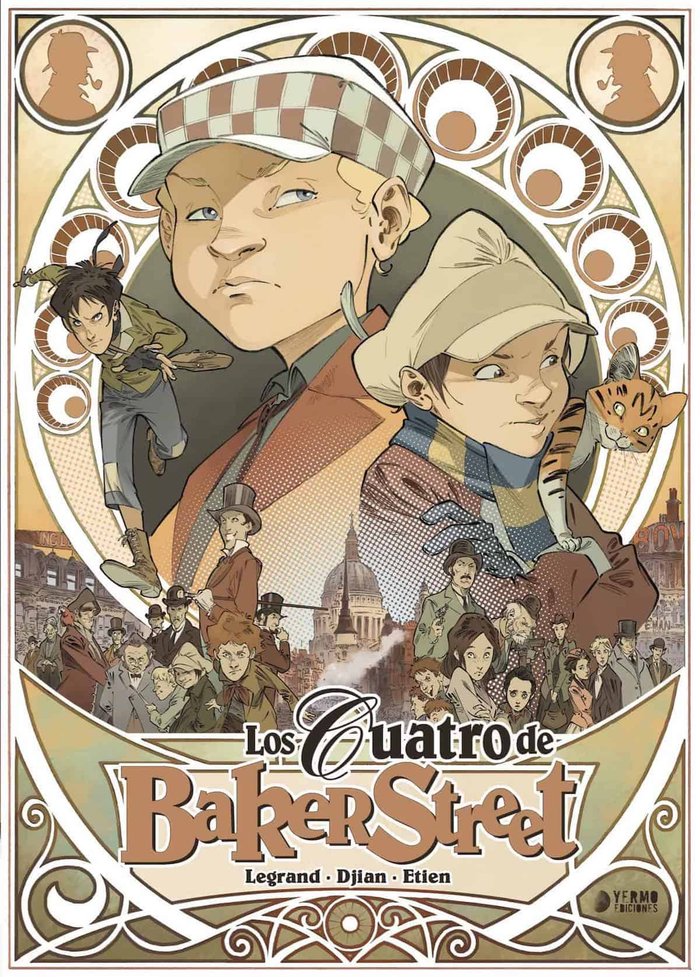Los cuatro de Baker Street, de LEGRAN, OLIVIER | portada del libro