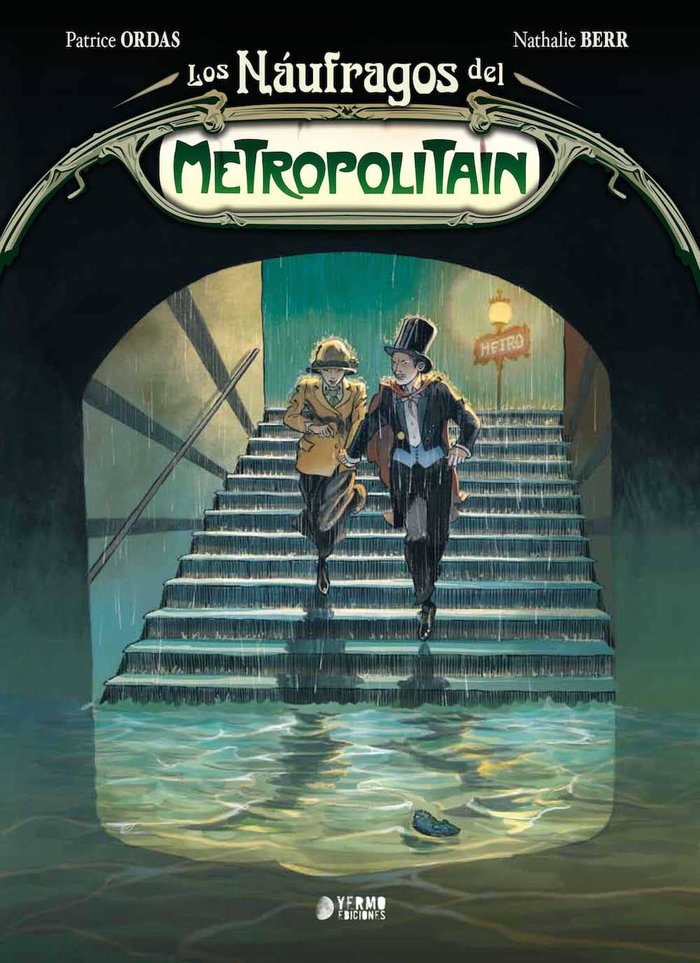 LOS NAUFRAGOS DEL METROPOLITAIN, de ORDAS, PATRICE | portada del libro