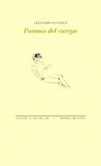 POEMAS DEL CUERPO, de ALEJANDRO OLIVEROS | portada del libro