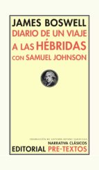 DIARIO DE UN VIAJE A LAS HÉBRIDAS CON SAMUEL JOHNSON, de James Boswell | portada del libro