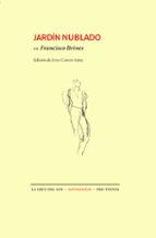 JARDÍN NUBLADO, de Francisco Brines | portada del libro