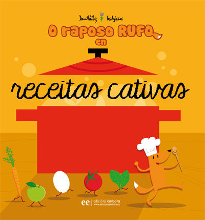 O raposo Rufo en Receitas cativas, de Viéitez García, Dani | portada del libro
