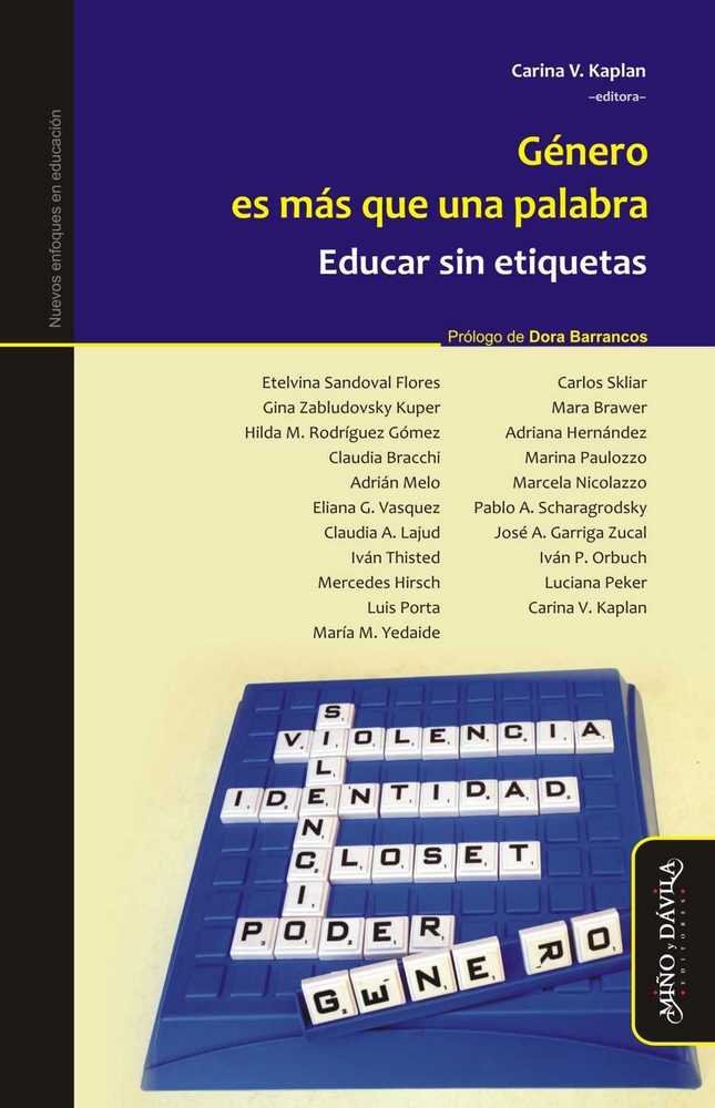 Género es más que una palabra, de Kaplan (argentina) | portada del libro
