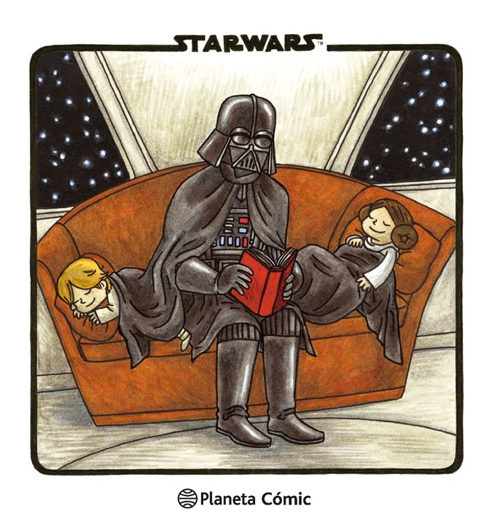 DARTH VADER E HIJOS (PACK NUEVO), de JEFFREY BROWN | portada del libro