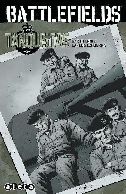 Battlefields vol. 3: Los tanquistas, de ENNIS | portada del libro