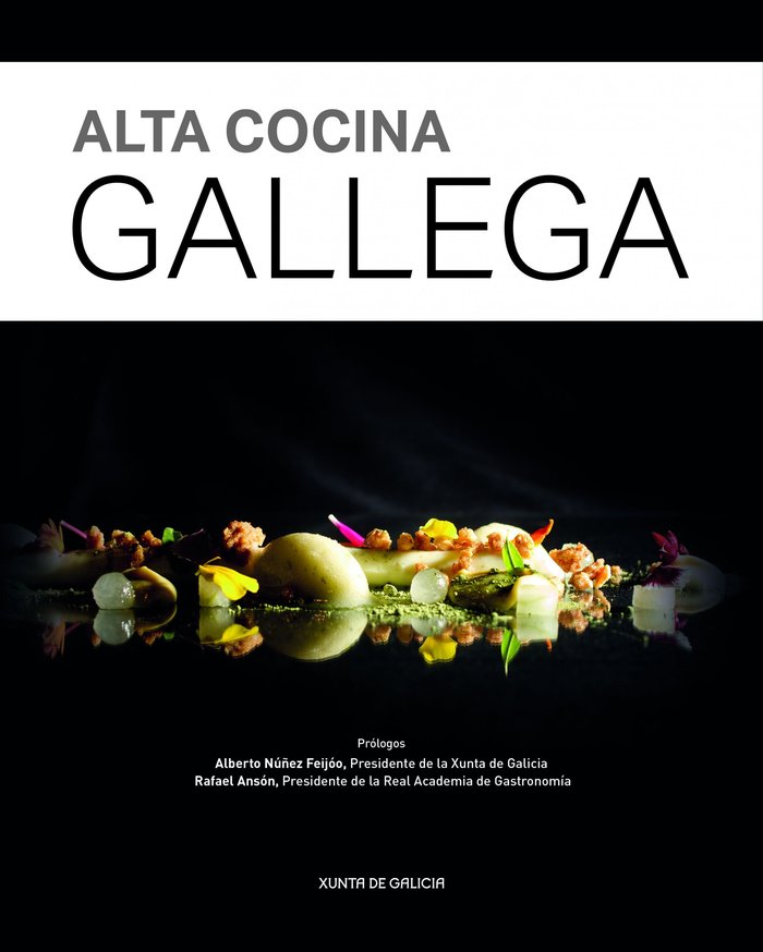 Alta cocina gallega, de AA. VV. | portada del libro