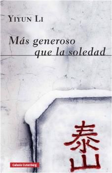 Más generoso que la soledad, de Li | portada del libro