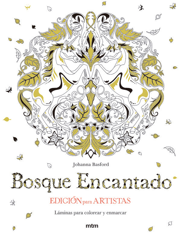 Bosque encantado. Edición para artistas, de Basford, Johanna | portada del libro