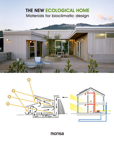 THE NEW ECOLOGICAL HOME. Materials for bioclimatic design, de Instituto Monsa de Ediciones, S.A. | portada del libro