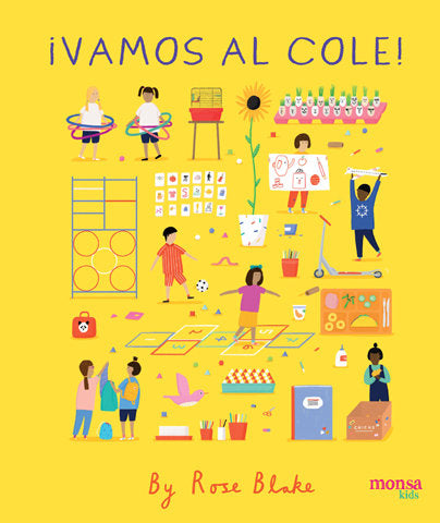 ¡VAMOS AL COLE!, de Rose Blake | portada del libro