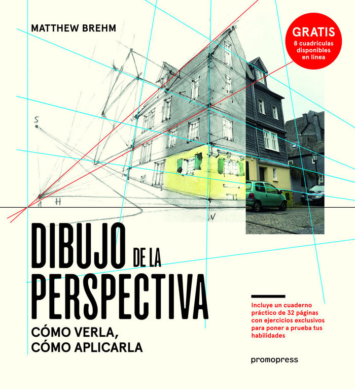 Dibujo de la perspectiva, de Brehm | portada del libro
