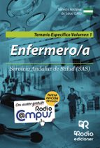 ENFERMERO-A DEL SAS. TEMARIO ESPECÍFICO VOLUMEN 1, de Varios autores | portada del libro