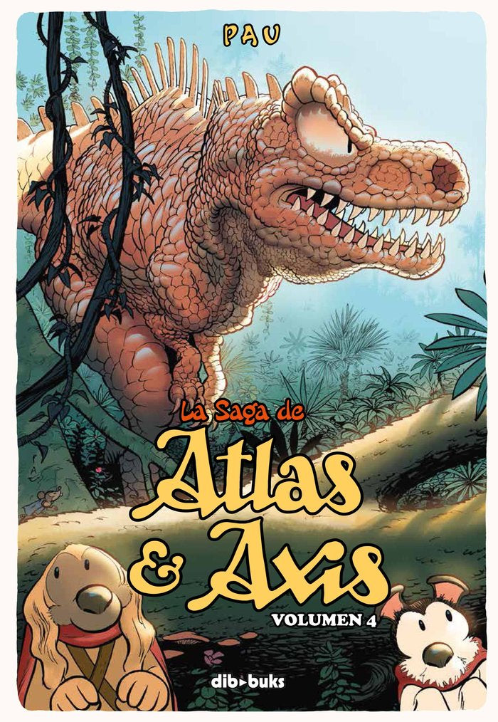 La saga de Atlas y Axis 4, de Pau | portada del libro