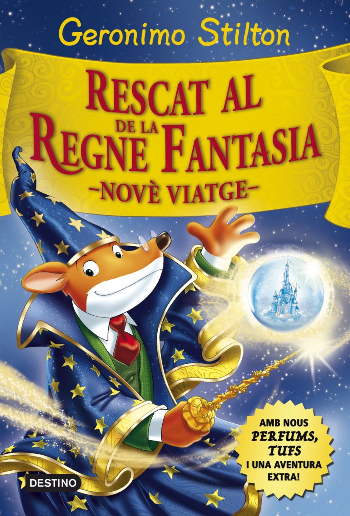 Rescat al Regne de la Fantasia, de Stilton, Geronimo | portada del libro