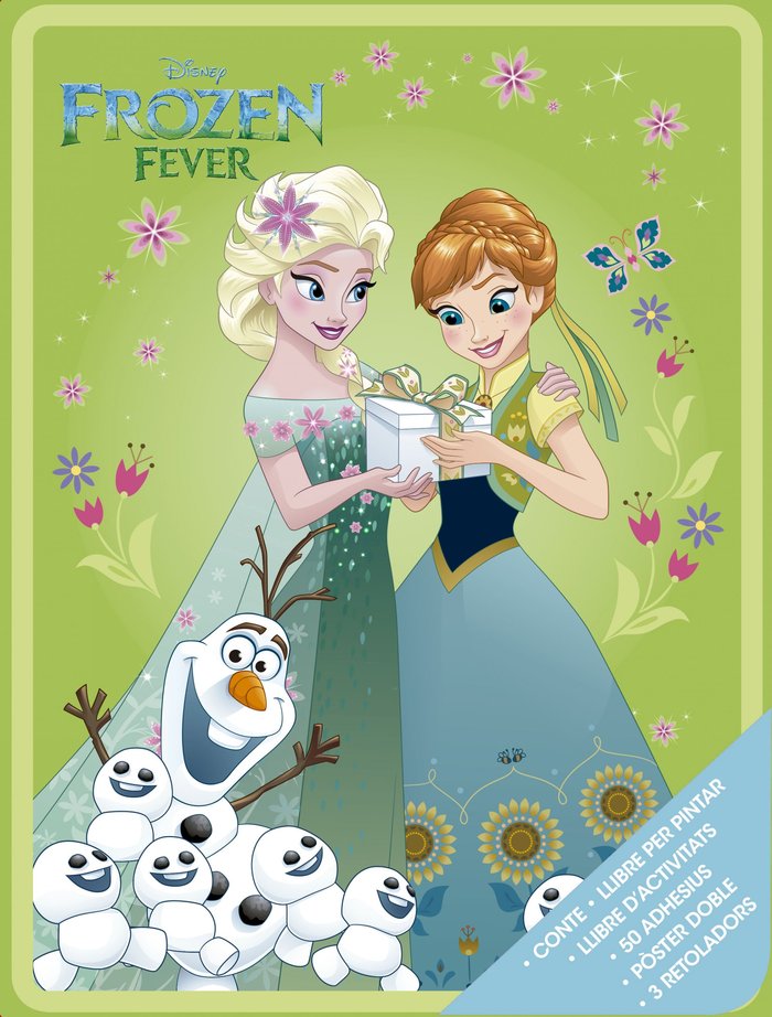 Frozen Fever. Caixa metàl·lica, de Disney | portada del libro