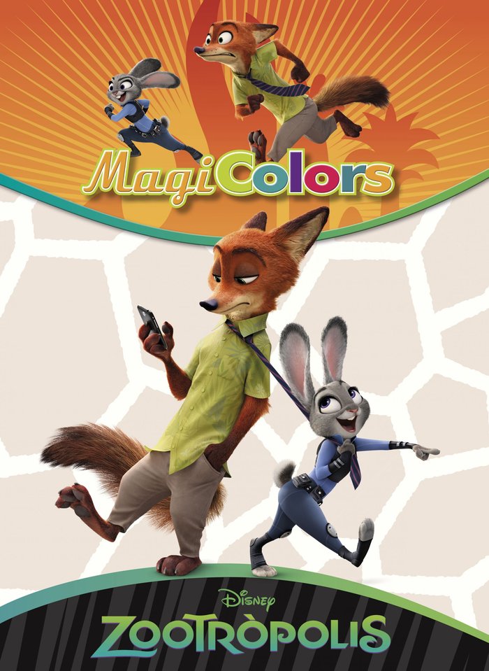 Zootròpolis. Magicolors, de Disney | portada del libro