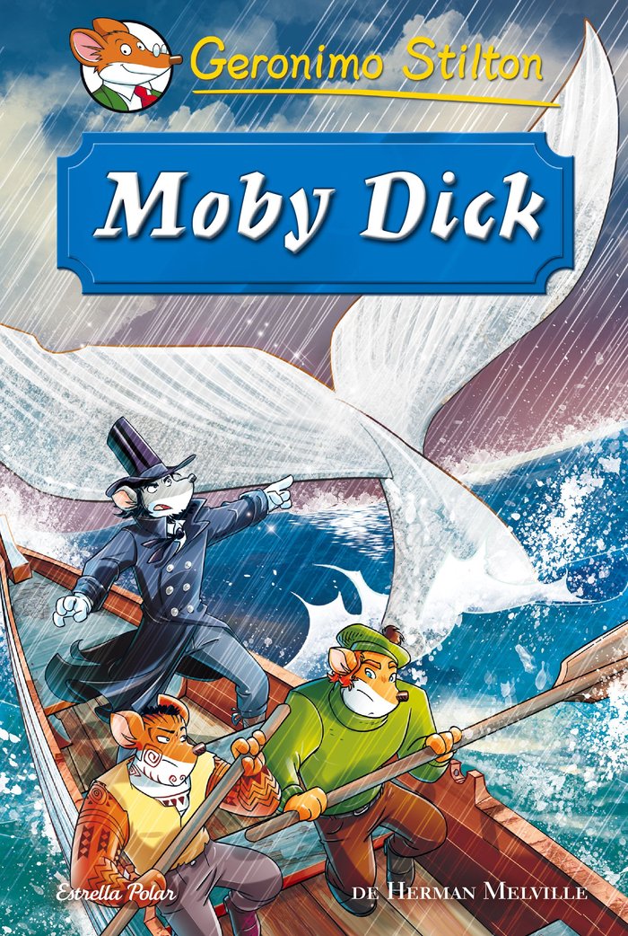 Moby Dick, de Stilton, Geronimo | portada del libro