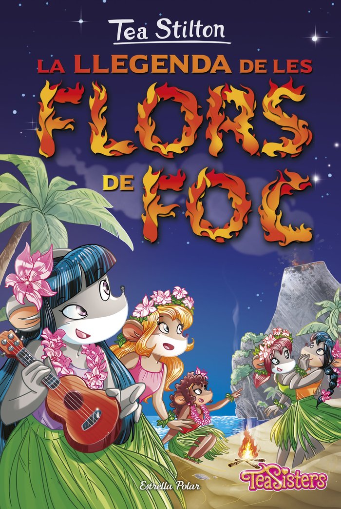 La llegenda de les flors de foc, de Stilton, Tea | portada del libro
