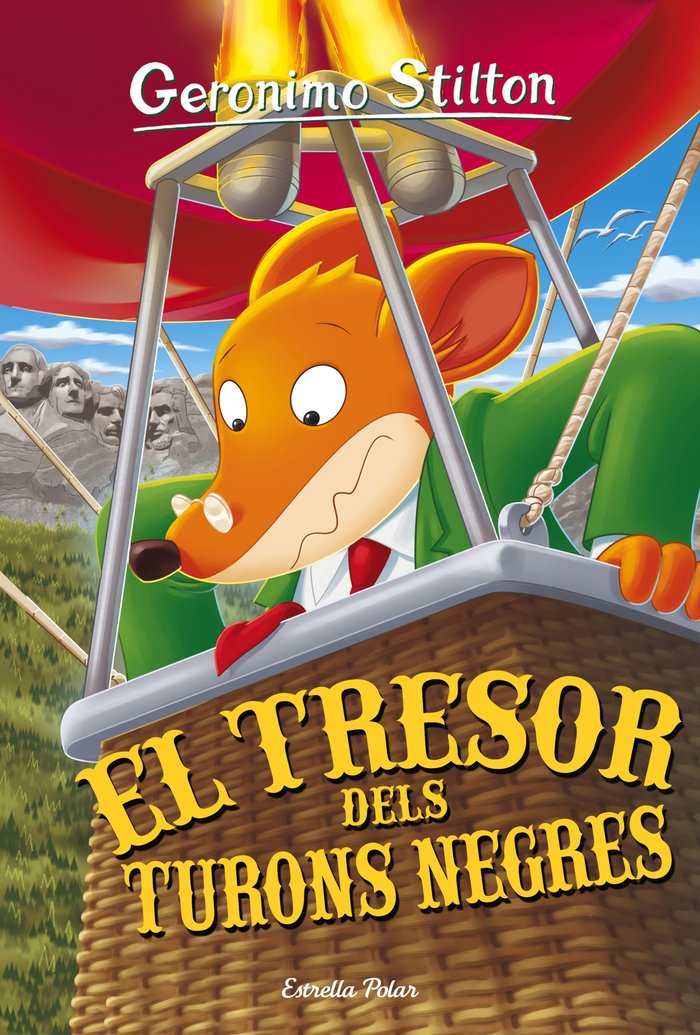 El tresor dels turons negres, de Stilton, Geronimo | portada del libro