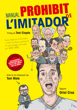 Manual prohibit de l'imitador, de Cruz, Oriol | portada del libro