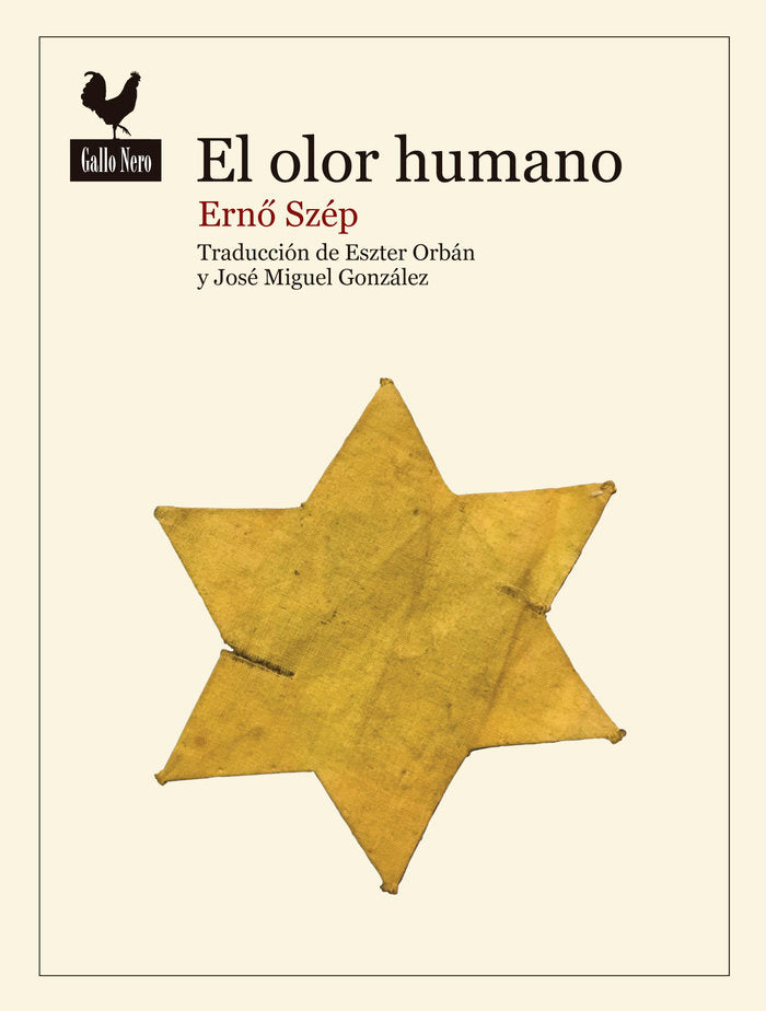 El olor humano, de Szép, Erno | portada del libro