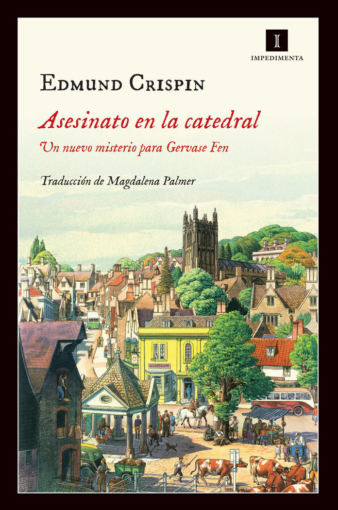 Asesinato en la catedral, de Crispin, Edmund | portada del libro