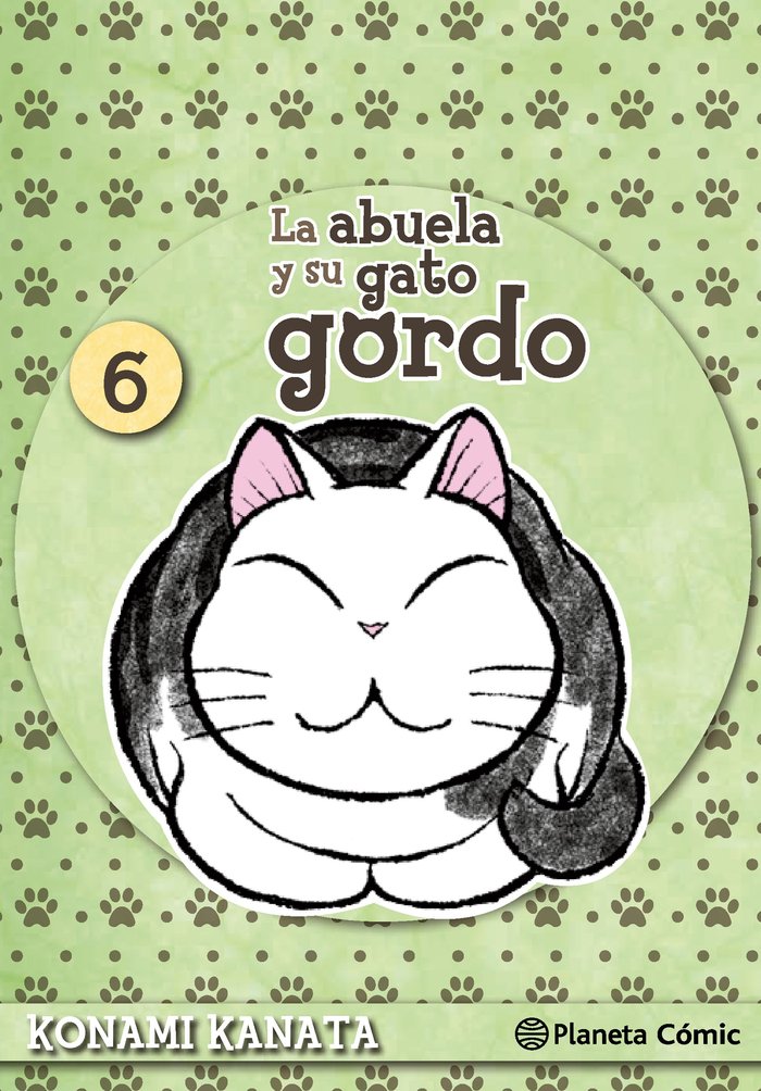 La abuela y su gato gordo nº 06/08, de Kanata, Konami | portada del libro