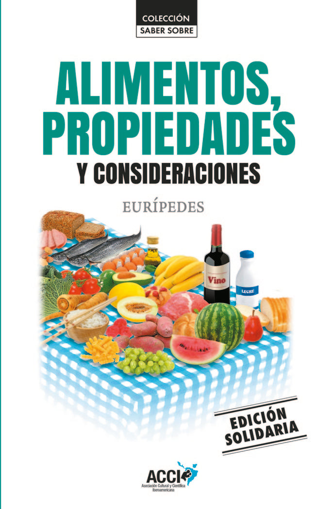 Alimentos, propiedades y consideraciones, de GONZALEZ AGÜERO JOSE LUIS | portada del libro