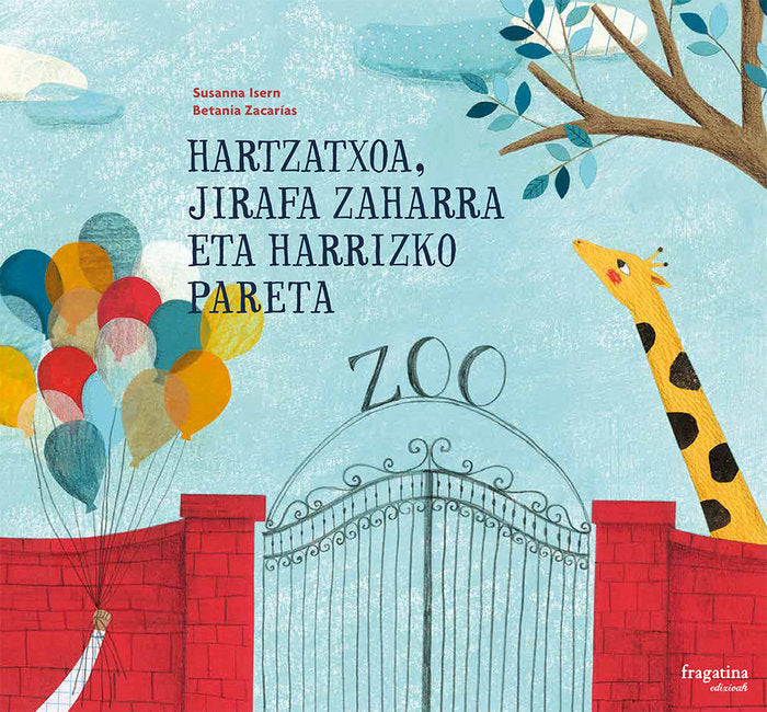 Hartzatxoa, jirafa zaharra eta harrizko pareta, de Isern Íñigo, Susanna | portada del libro