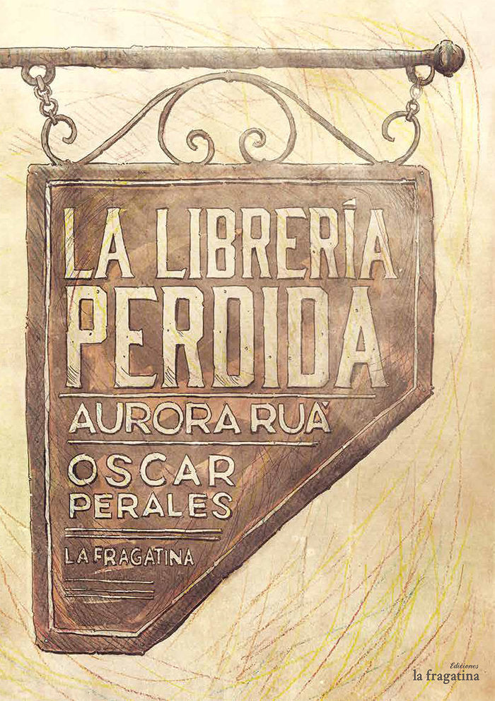 La librería perdida, de Ruá Ruá, Aurora | portada del libro