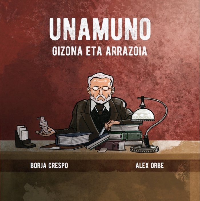 UNAMUNO. GIZONA ETA ARRAZOIA, de CRESPO, BORJA | portada del libro