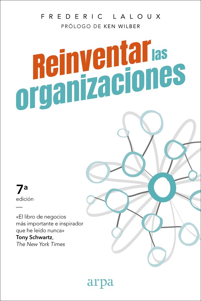 Reinventar las organizaciones, de Laloux, Frederic | portada del libro