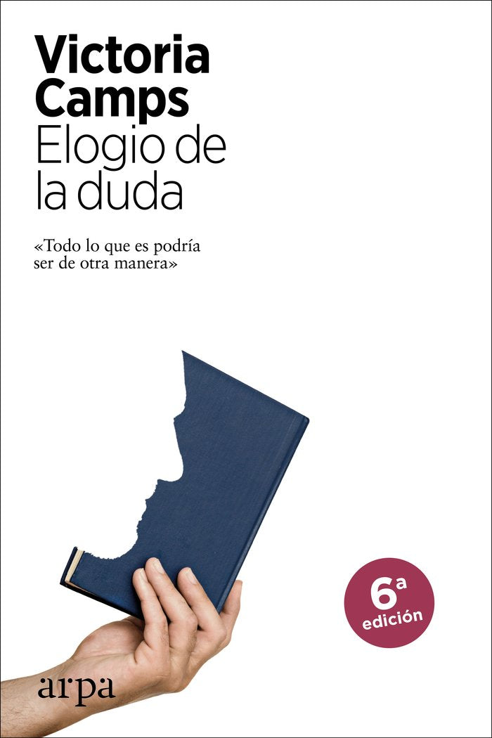 Elogio de la duda, de Camps, Victoria | portada del libro