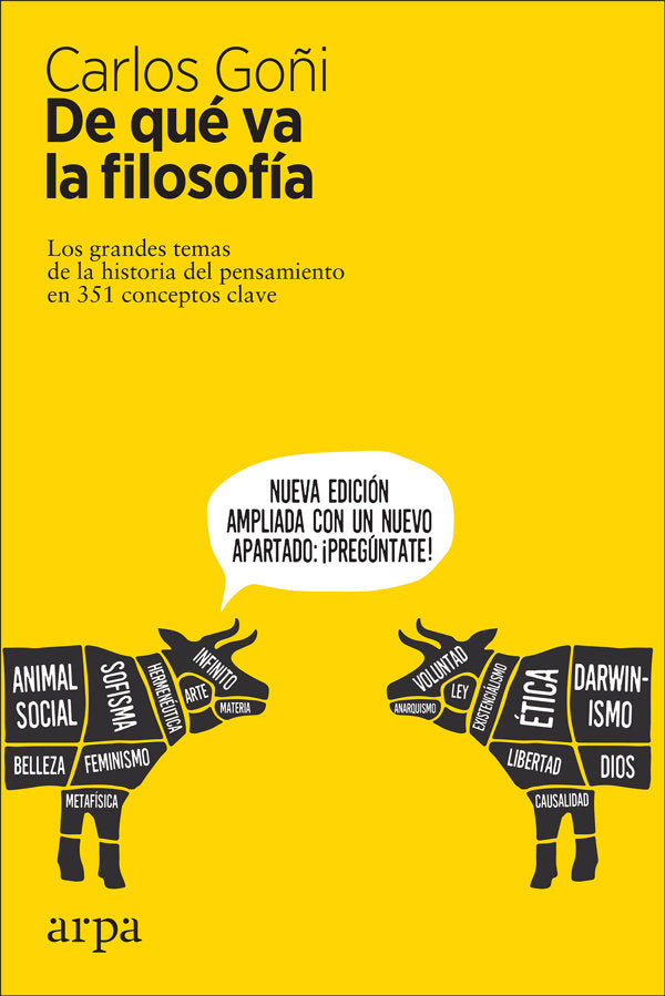 De qué va la filosofía, de Goñi Zubieta, Carlos | portada del libro