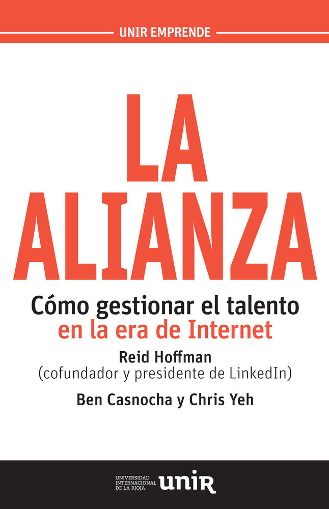 La alianza, de Hoffman, Reid | portada del libro