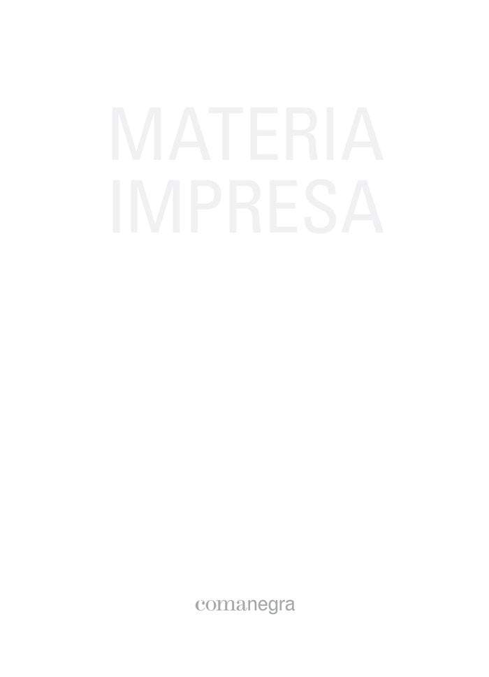 Materia impresa, de Varios autores | portada del libro