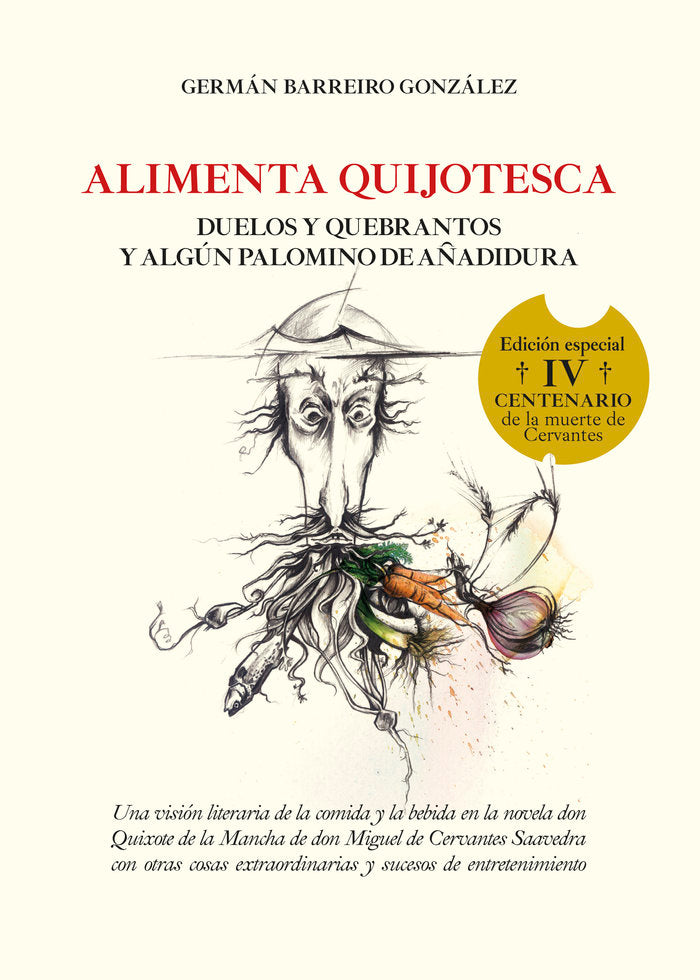 ALIMENTA QUIJOTESCA, de BARREIRO GONZÁLEZ, GERMÁN | portada del libro