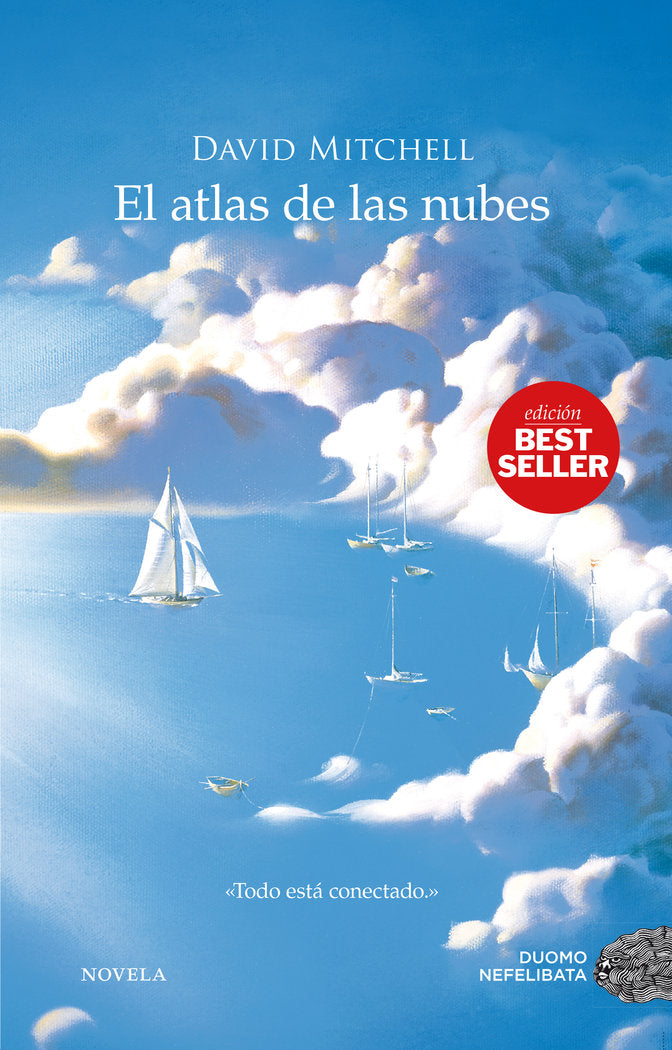 El atlas de las nubes, de Mitchell, David | portada del libro
