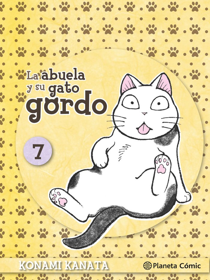 La abuela y su gato gordo nº 07/08, de Kanata, Konami | portada del libro
