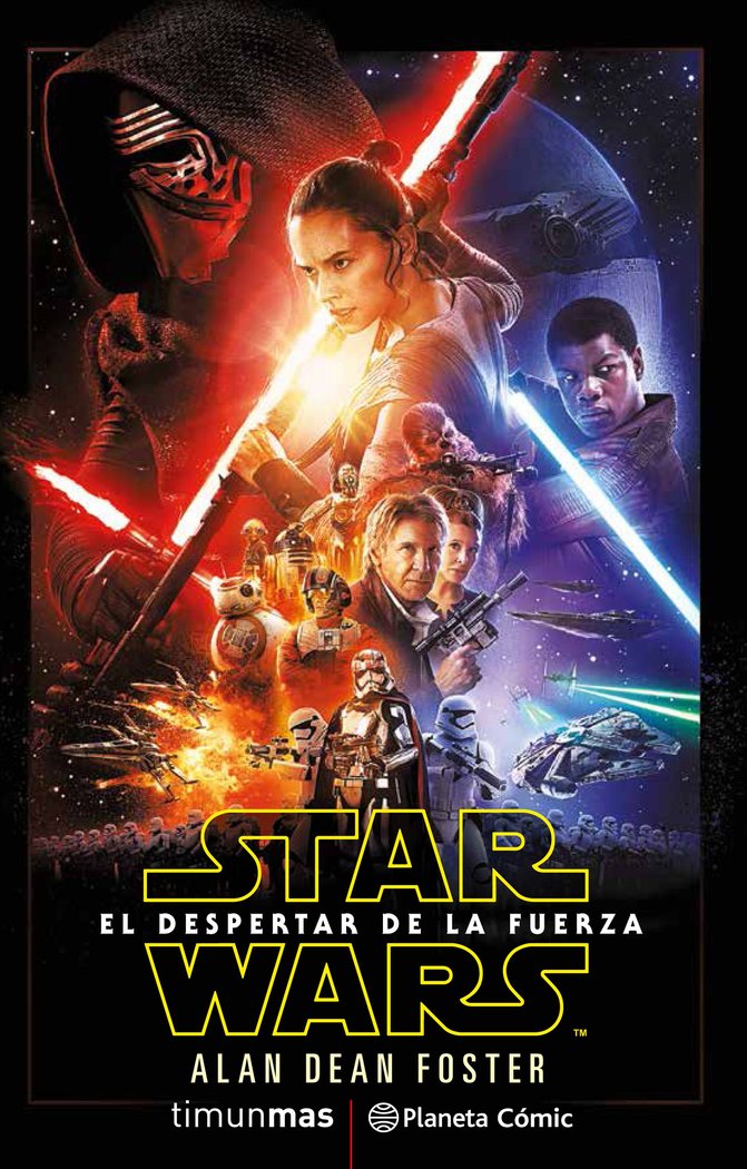Star Wars El despertar de la fuerza (novela), de AA. VV. | portada del libro