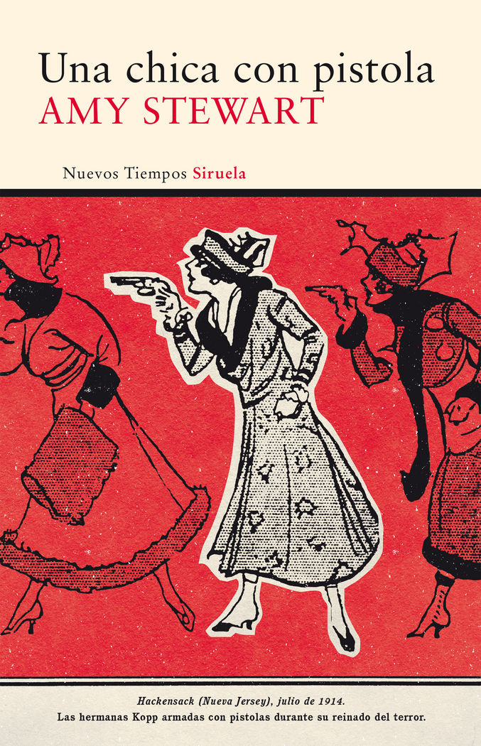 Una chica con pistola, de Stewart, Amy | portada del libro