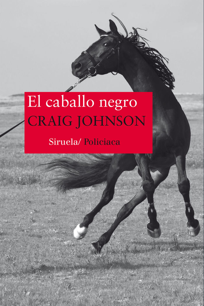 El caballo negro, de Johnson, Craig | portada del libro