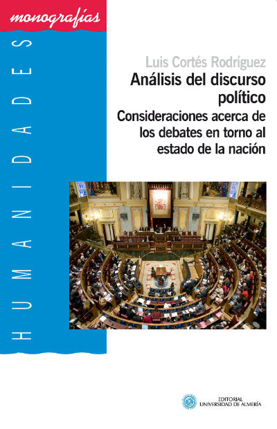 Análisis del discurso político, de Córtes Rodríguez, Luis | portada del libro