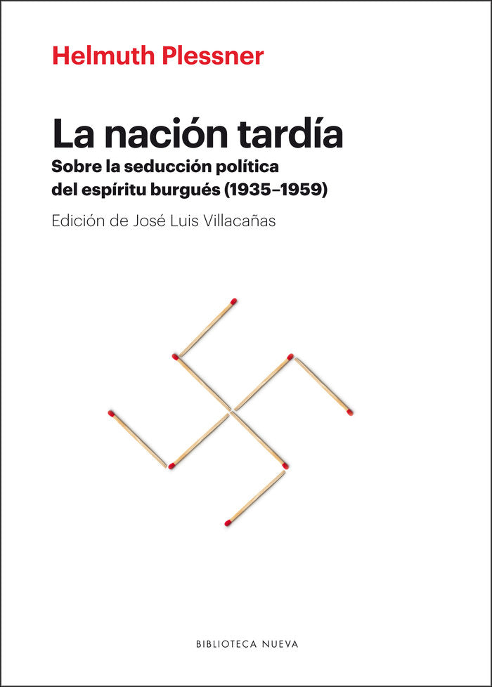 La nación tardía, de Plessner, Helmuth | portada del libro