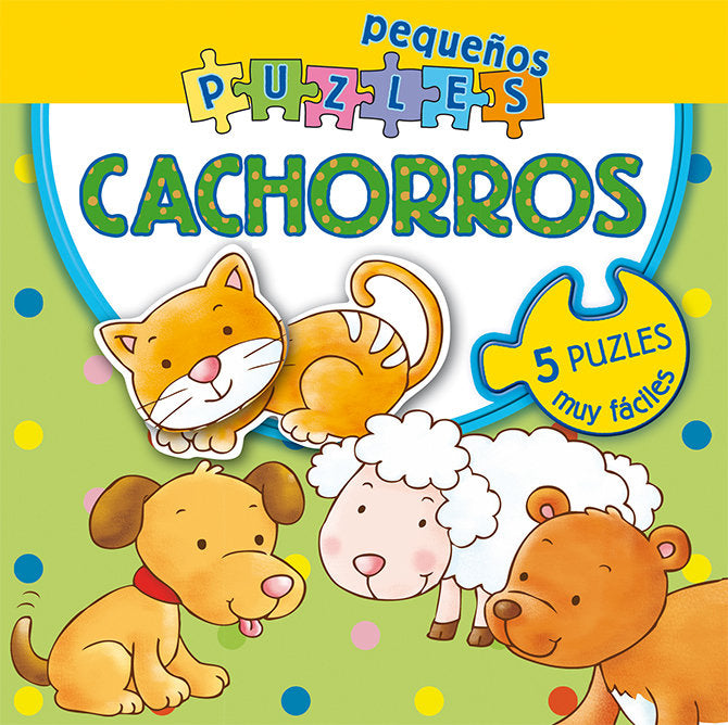 Pequeños puzles. Cachorros, de D'ACHILLE, SILVIA | portada del libro