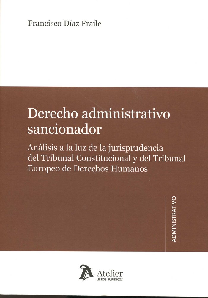 Derecho administrativo sancionador., de Diaz Fraile | portada del libro