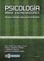 Psicología para entrenadores, de Varios autores | portada del libro