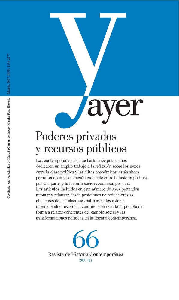 PODERES PRIVADOS Y RECURSOS PUBLICOS, de PAN-MONTOJO, JUAN | portada del libro