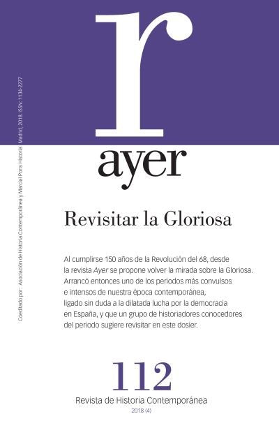 Revisitar la Gloriosa, de Villena Espinosa, Rafael | portada del libro